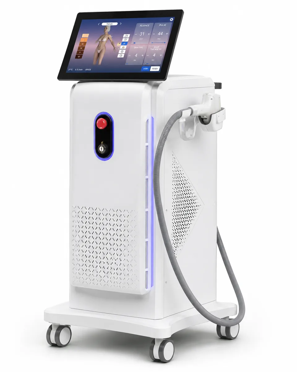 Profesjonalny laser Lumos do epilacji
